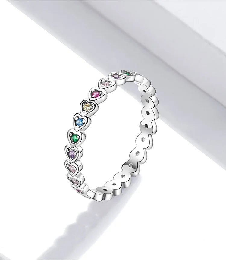 Rainbow Love Ring