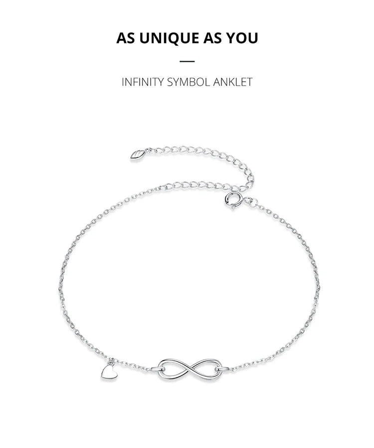 Infinity Symbol Anklet