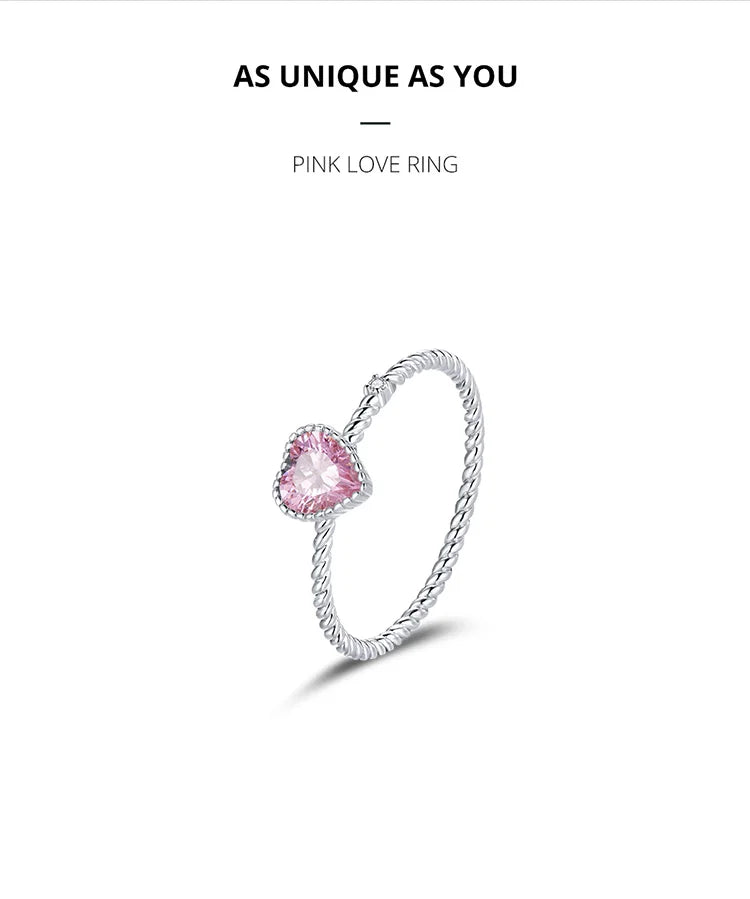 Pink Love Ring