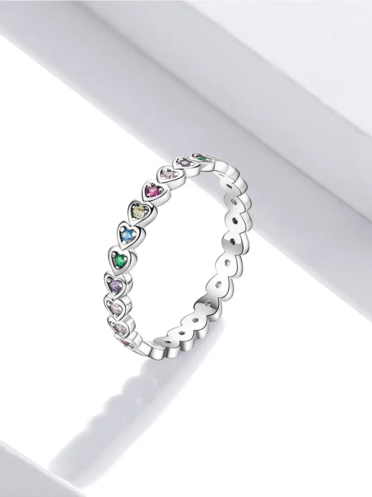 Rainbow Love Ring