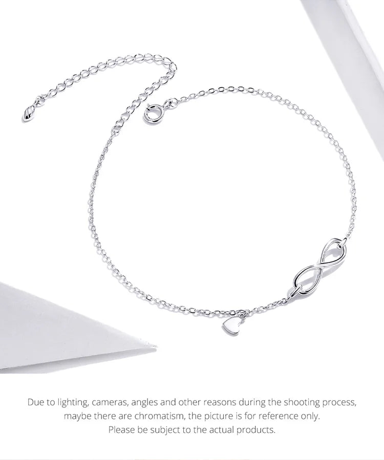 Infinity Symbol Anklet