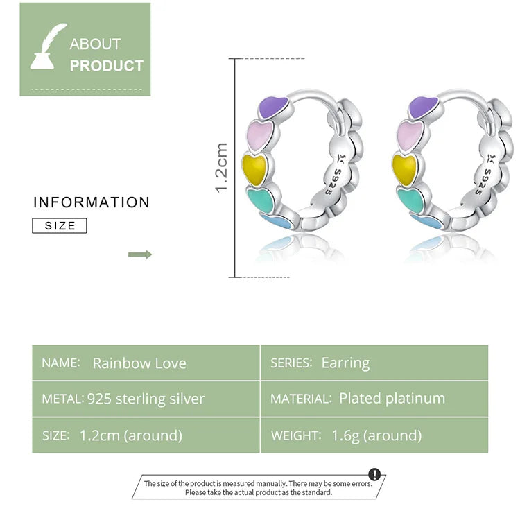 Rainbow Series Heart to Heart Jewelry Set