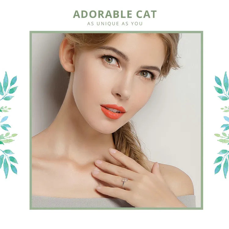 Adorable Cute Cat Jewelry Set