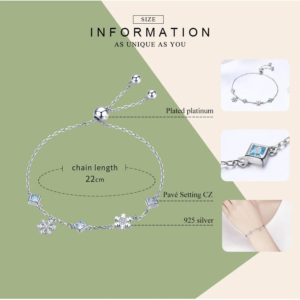 Winter Snowflake Bracelet