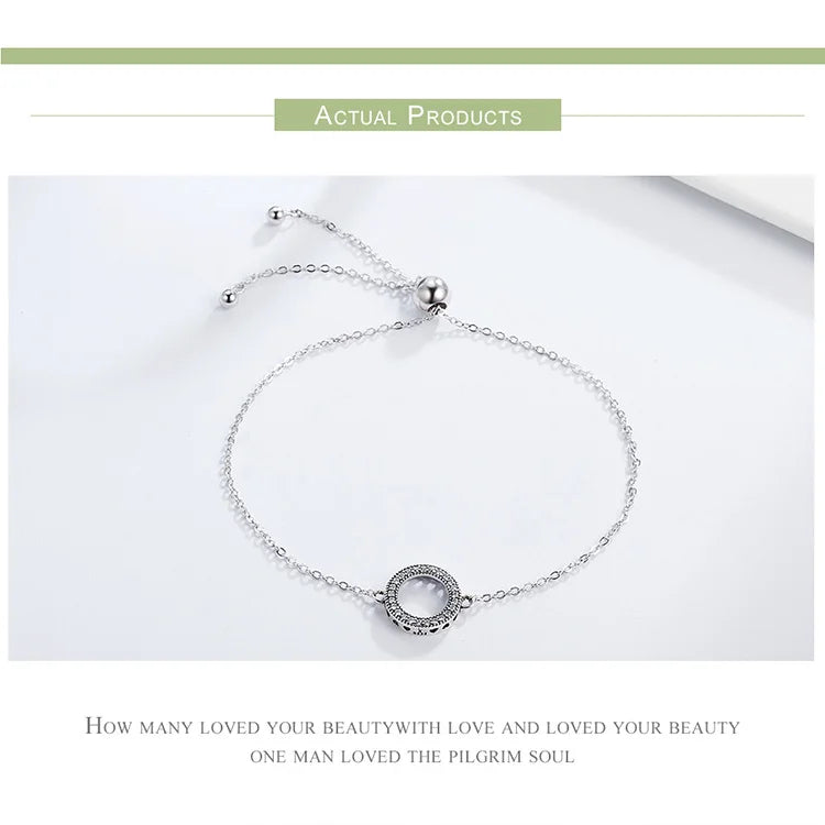 Hollow Circle Bracelet