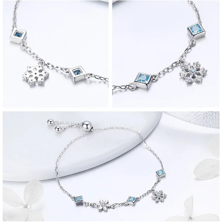 Winter Snowflake Bracelet