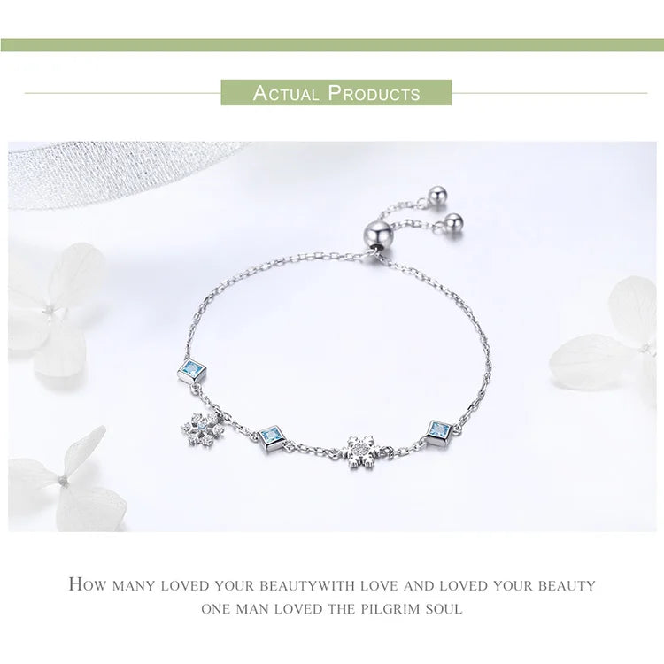 Winter Snowflake Bracelet