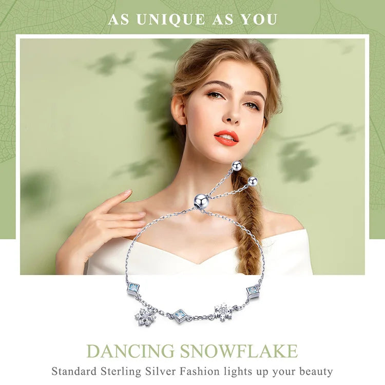 Winter Snowflake Bracelet