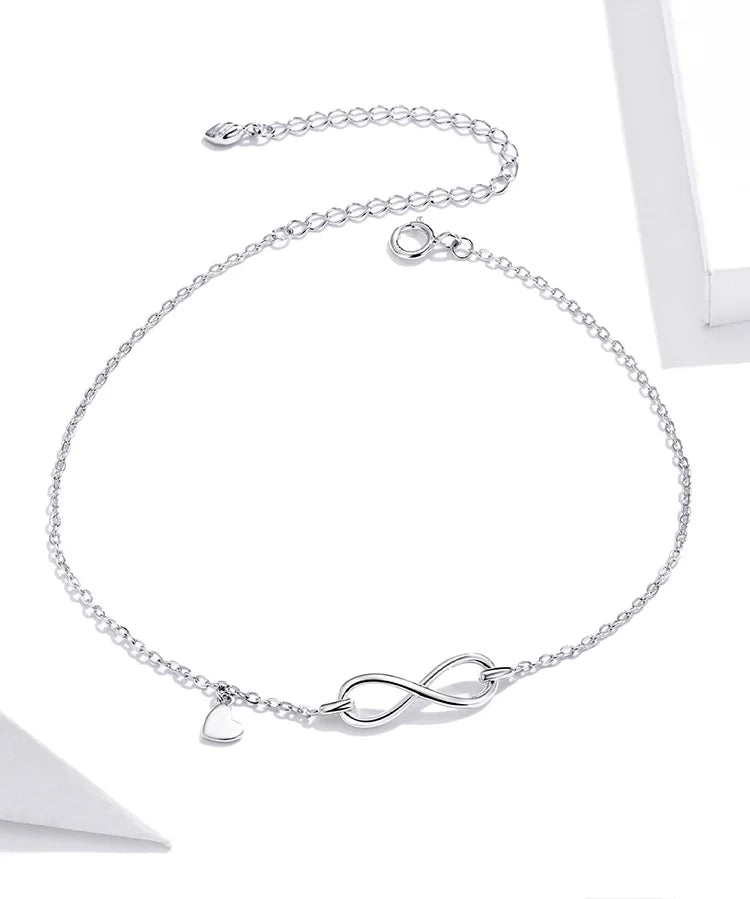 Infinity Symbol Anklet