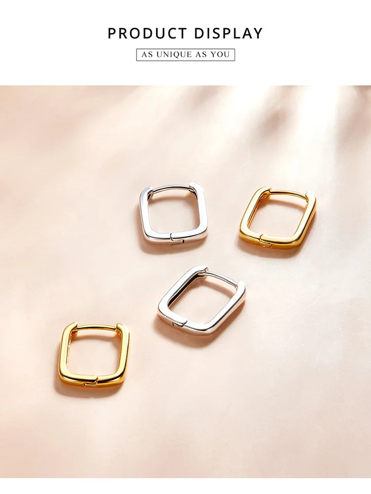 Square ear buckles