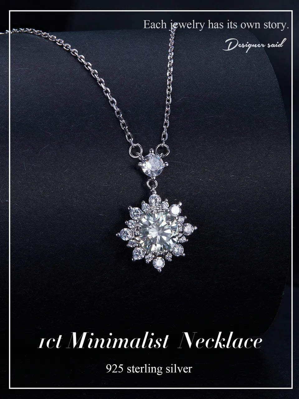 Luxury Moissanite Necklace