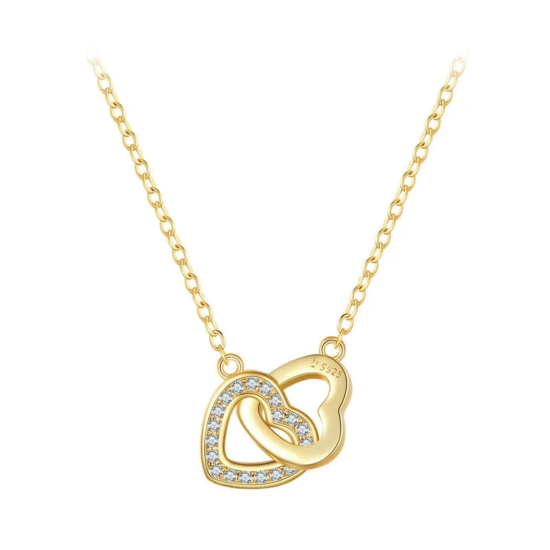 Connected Heart Necklace