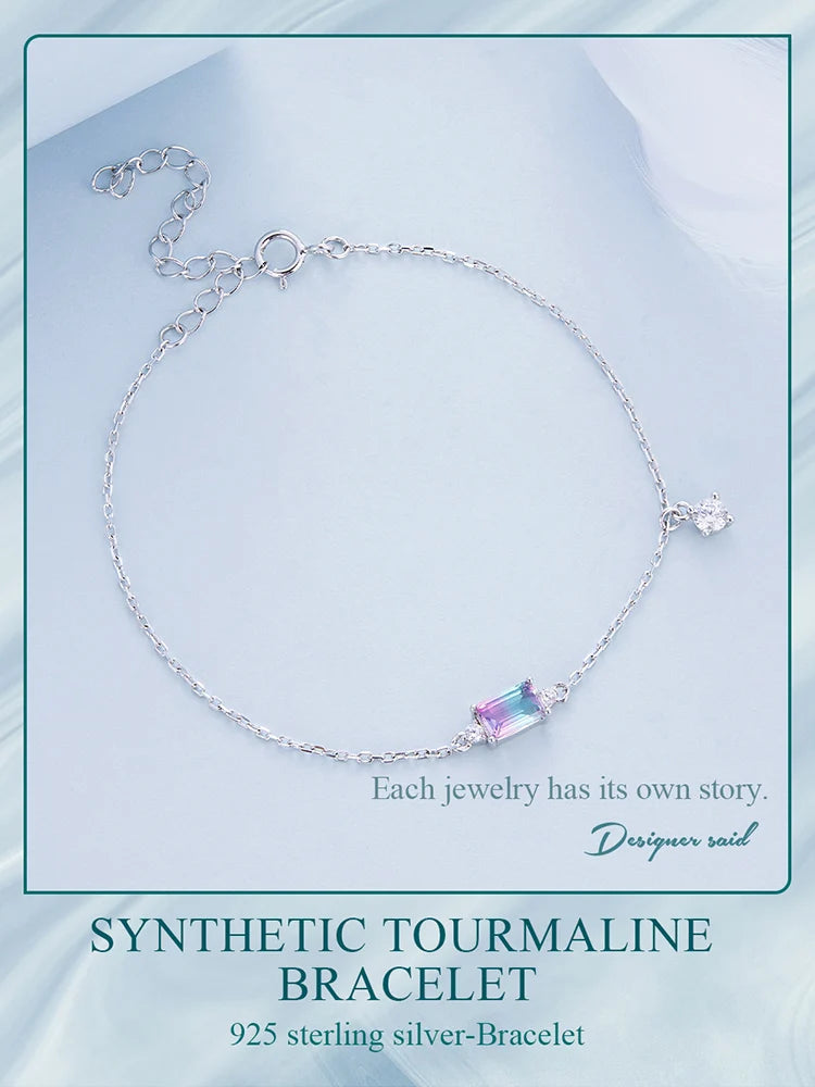 Synthetic Tourmaline Bracelet