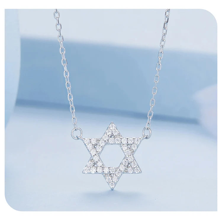 Hexagonal Star Necklace