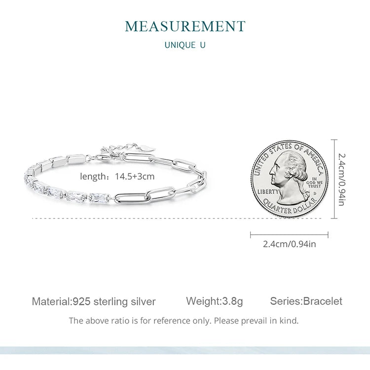 Zircon Tennis Bracelet