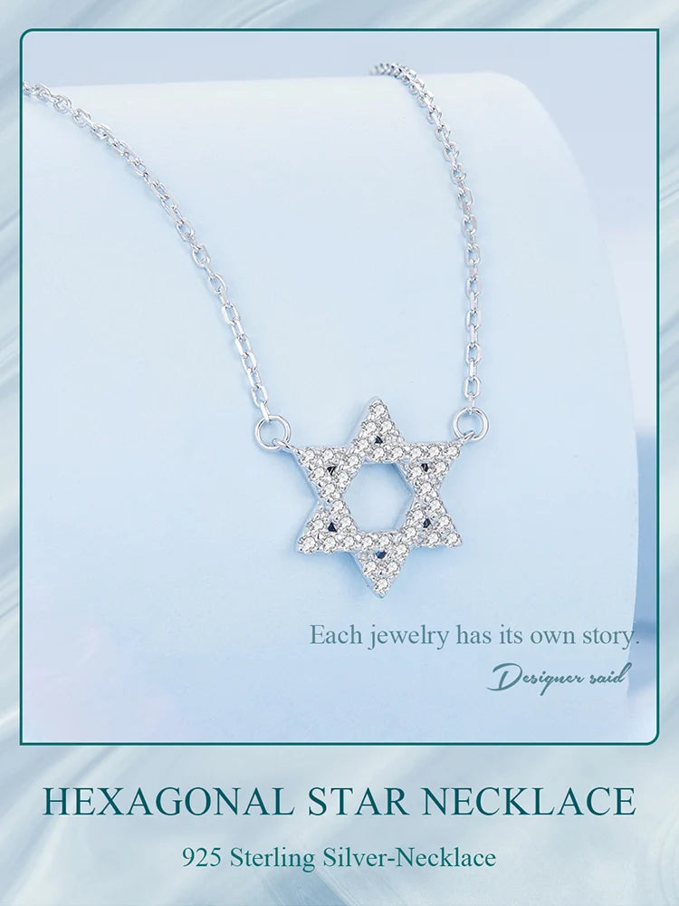 Hexagonal Star Necklace