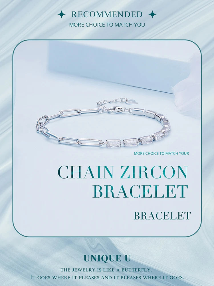 Zircon Tennis Bracelet