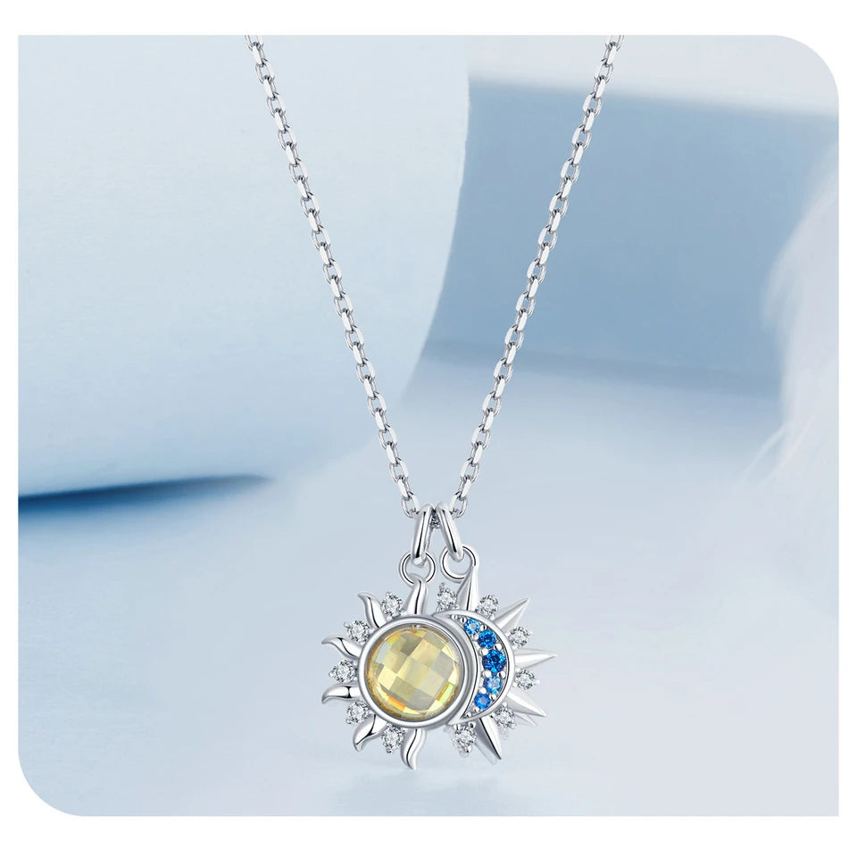 Sun and Moon Necklace