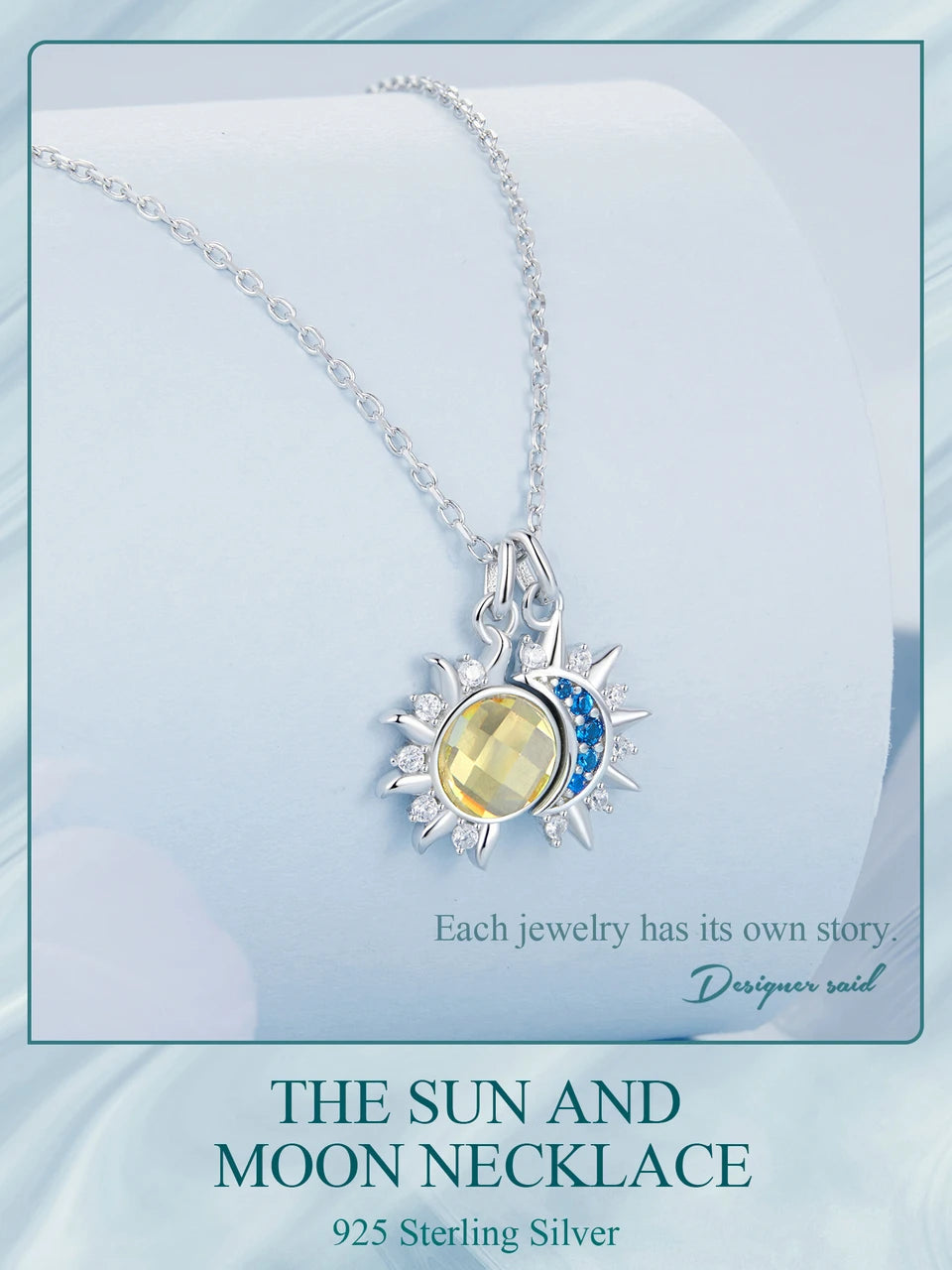 Sun and Moon Necklace