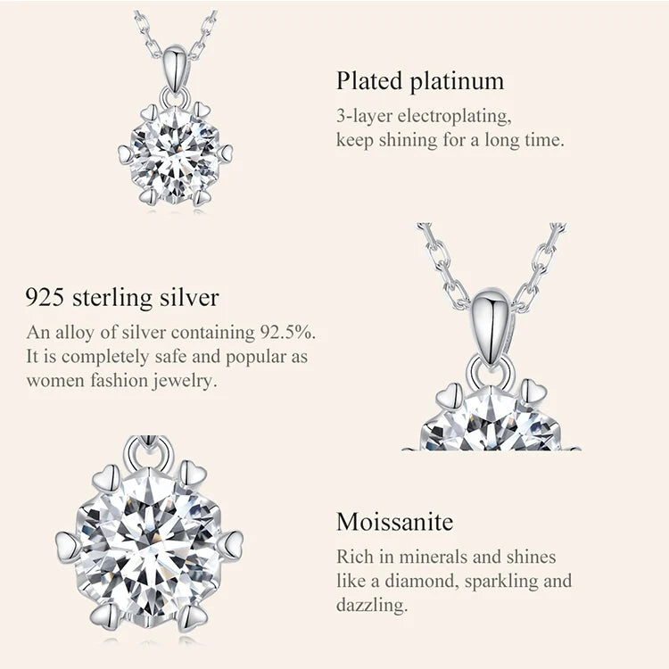 Luxury Moissanite Necklace