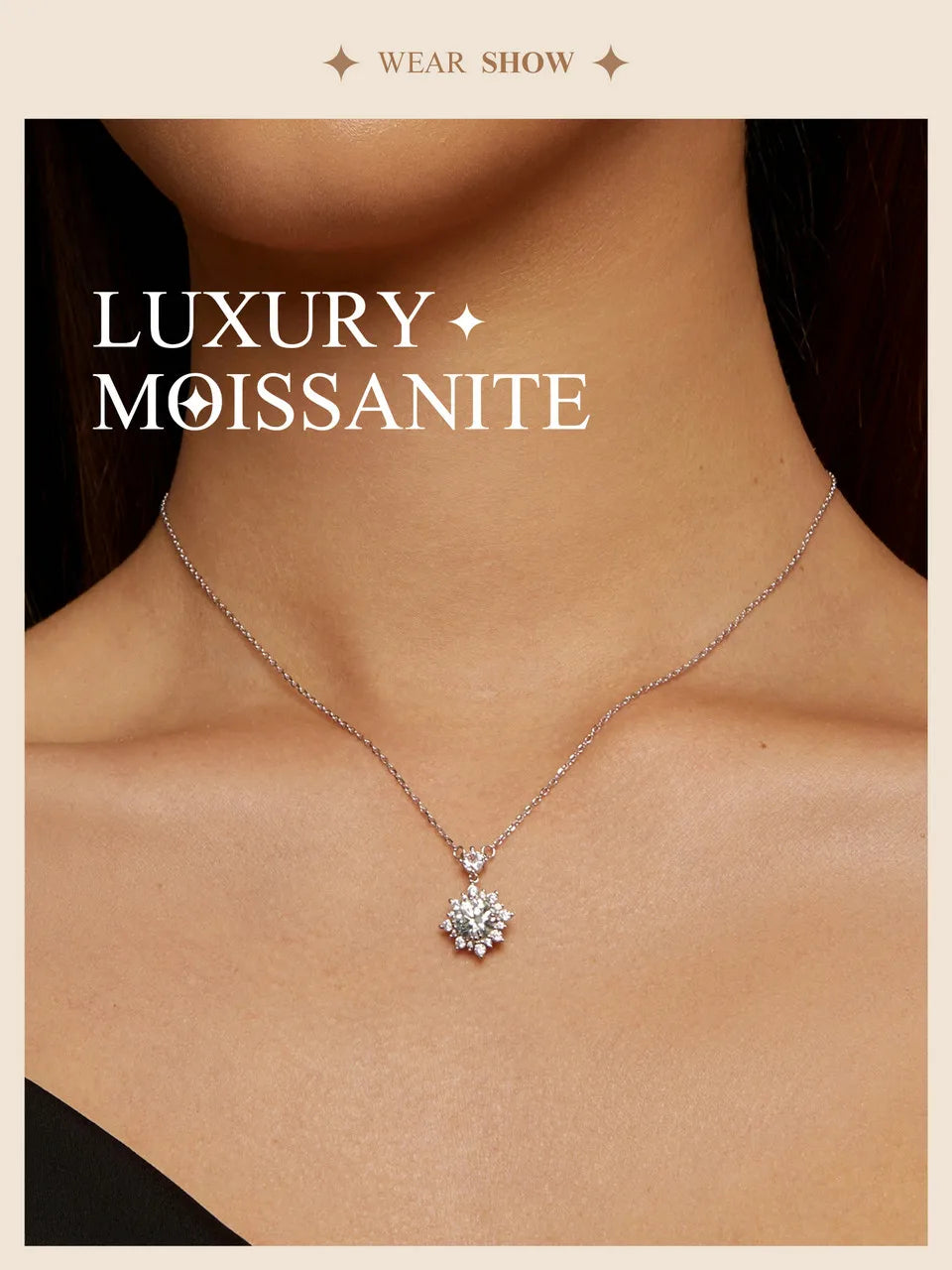 Luxury Moissanite Necklace