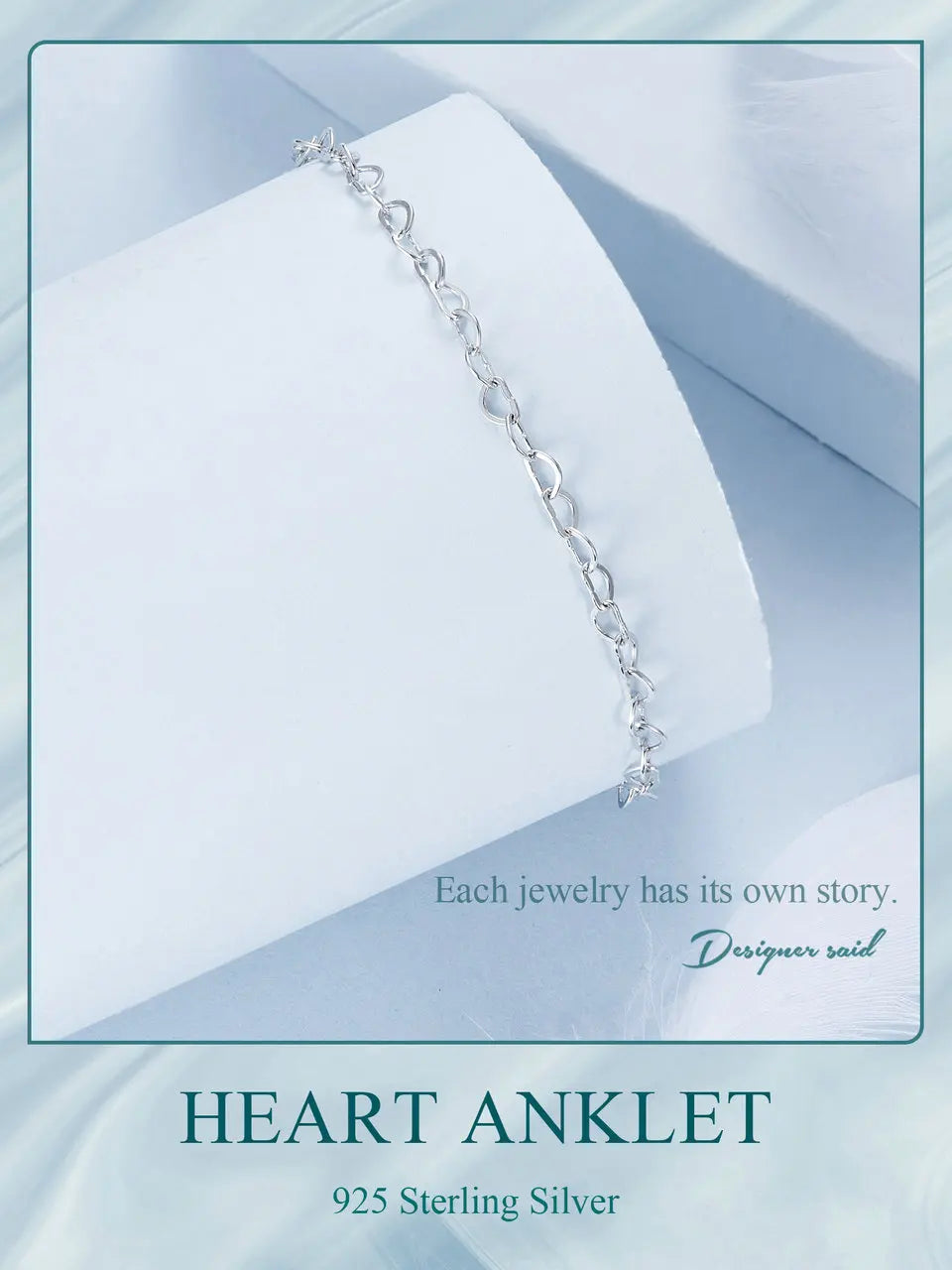 Heart Chain Anklet