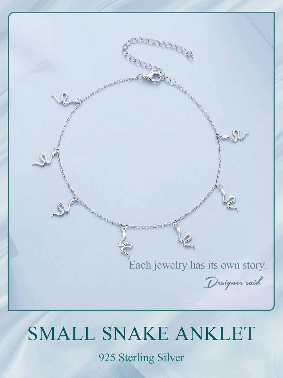 Small Snake Anklet