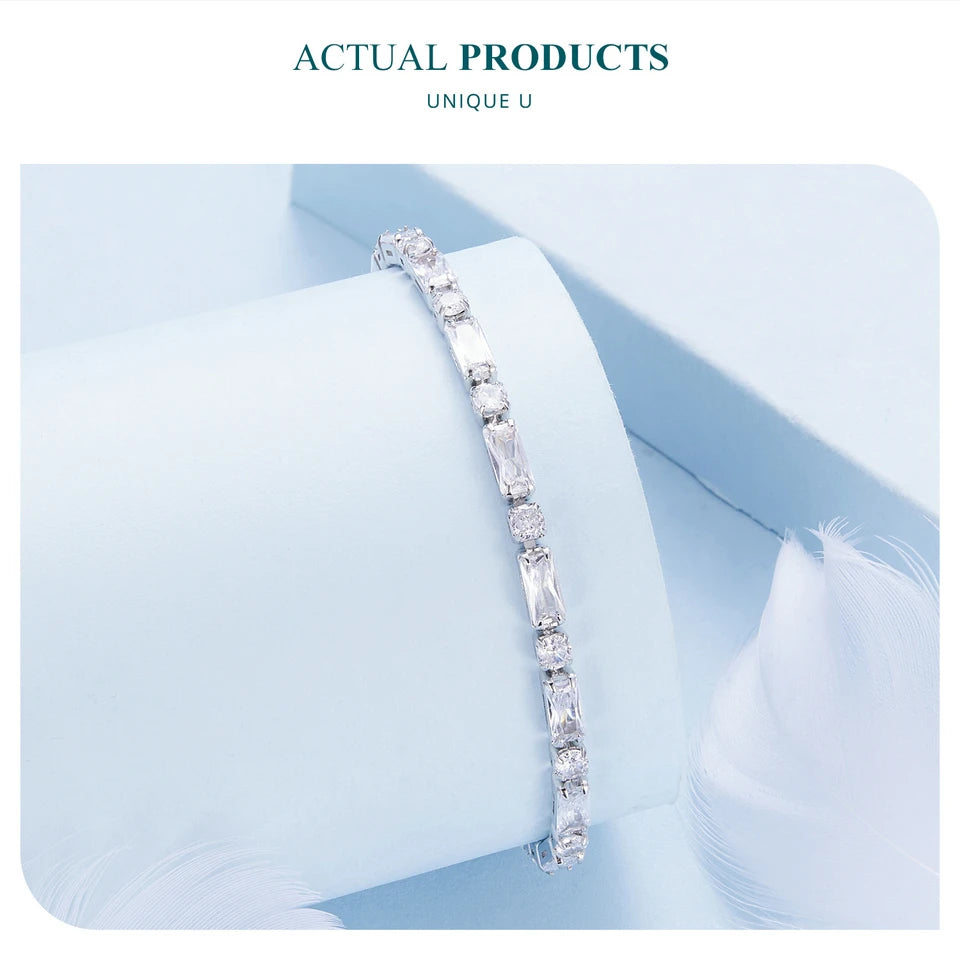 Adjustable Sparkling Zirconia Bracelet