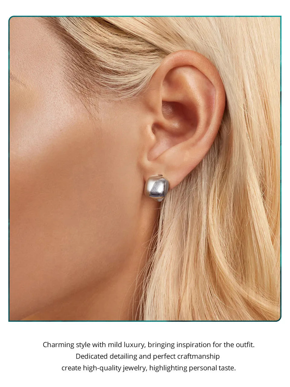 Dainty Chunky Earring