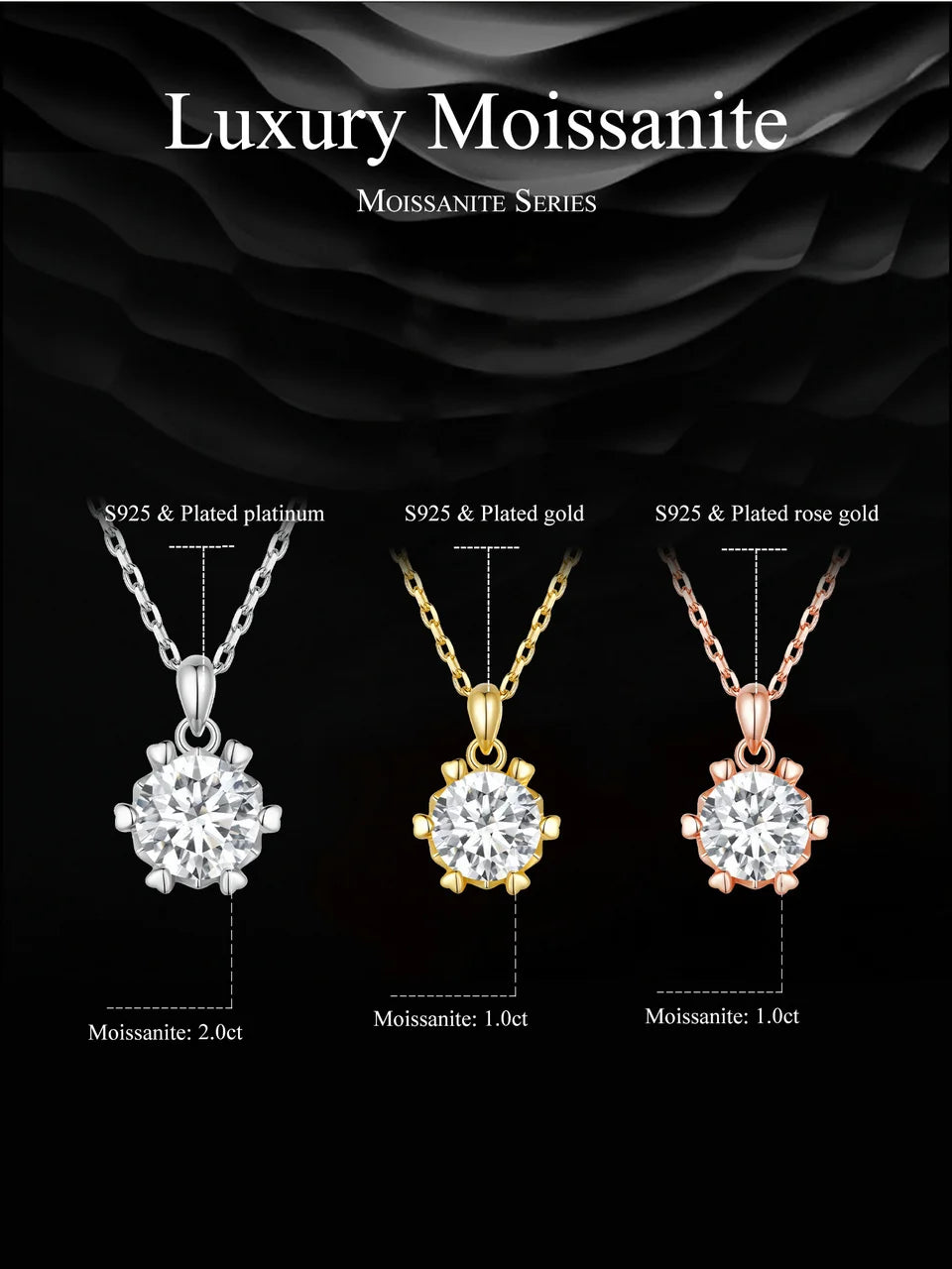 Luxury Moissanite Necklace