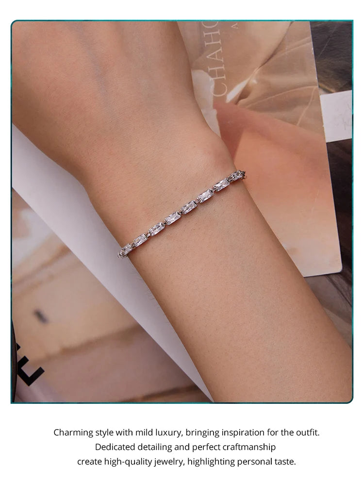 Zircon Tennis Bracelet