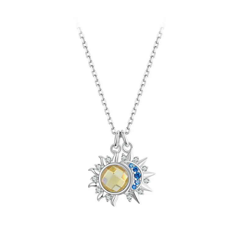 Sun and Moon Necklace