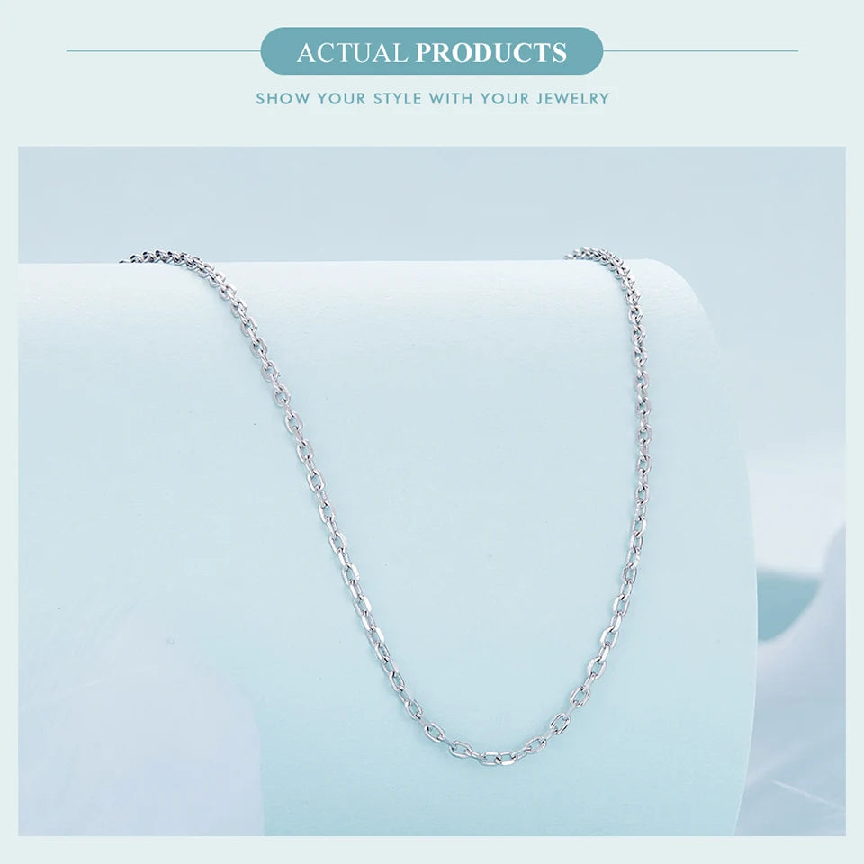 Simple Silver Necklace