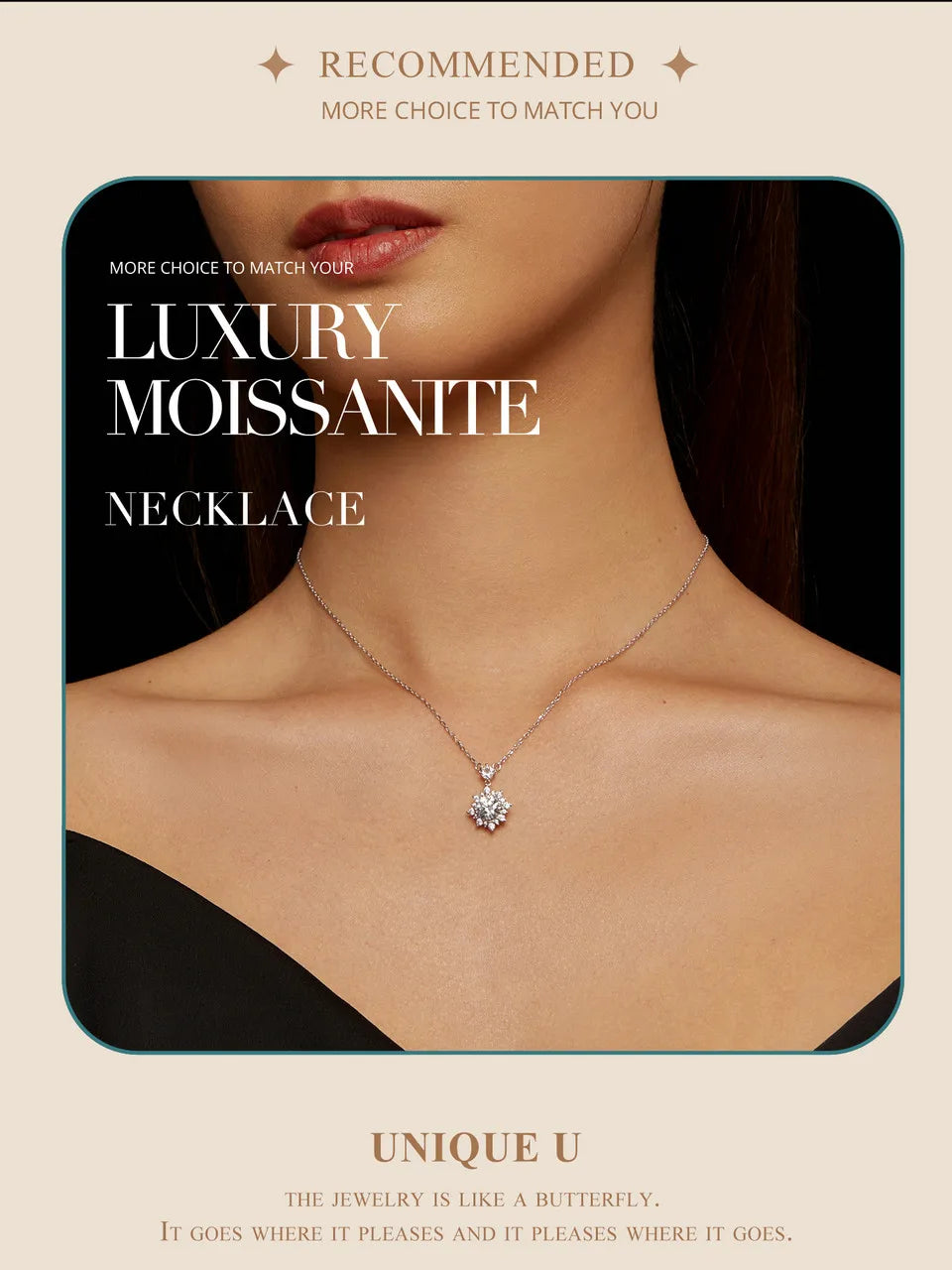 Luxury Moissanite Necklace