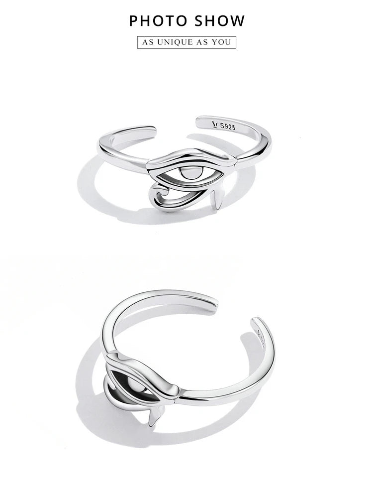 Eye of Horus Open Ring