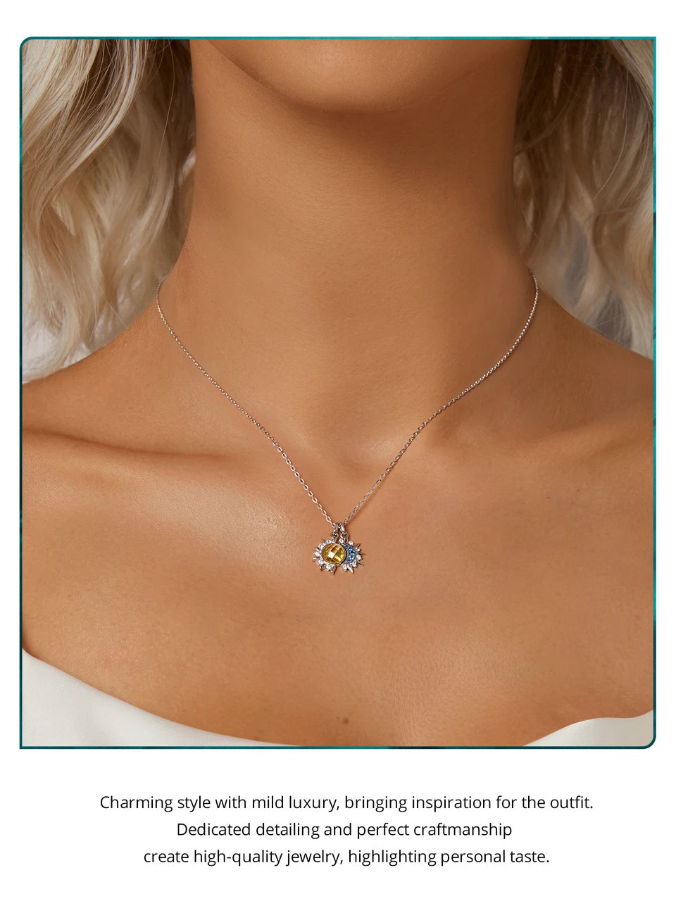 Sun and Moon Necklace