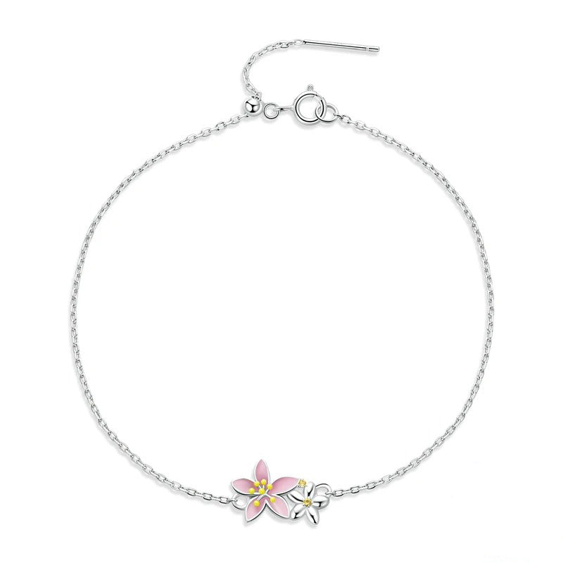 Beautiful cherry blossom bracelet