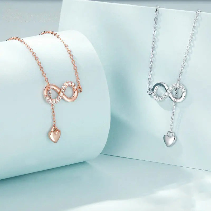 Infinity Love Pendant Necklace