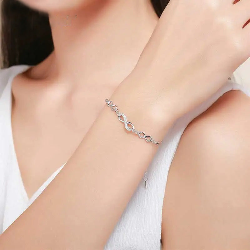 Infinity Love Chain Bracelet