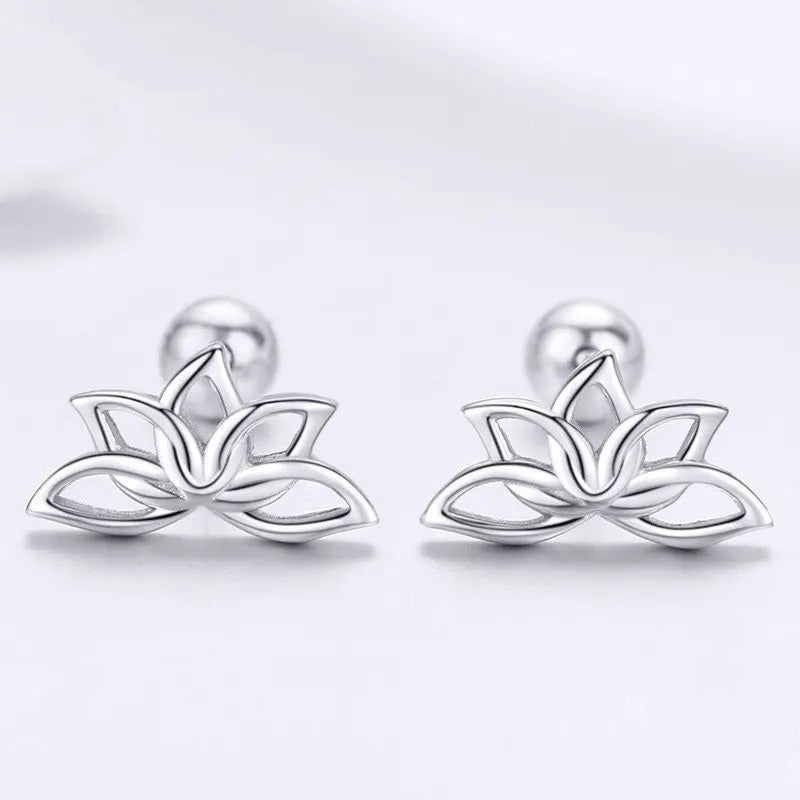 Elegant Lotus Flower Jewelry Set