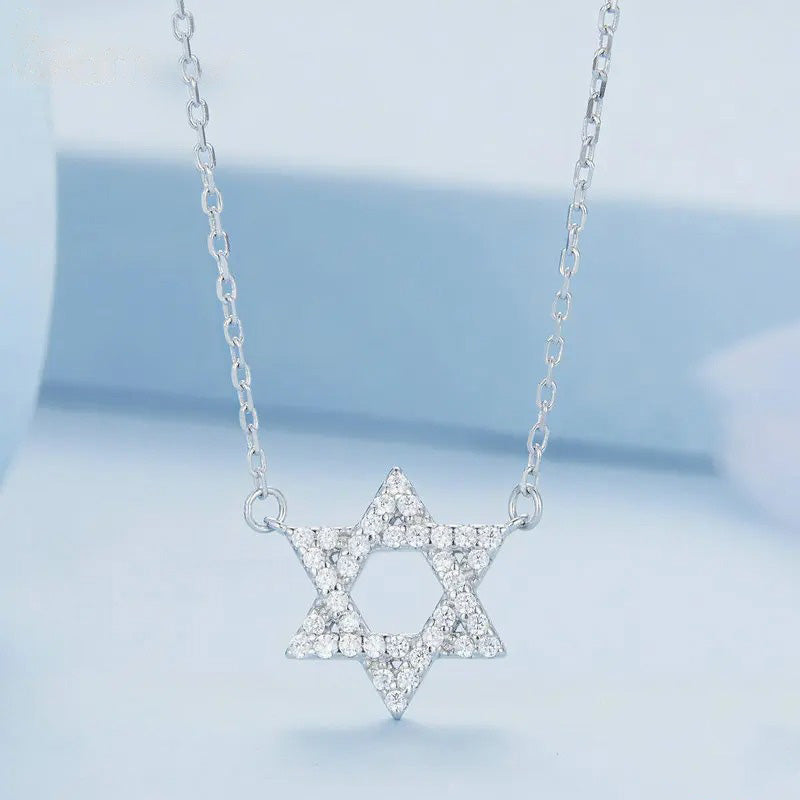 Hexagonal Star Necklace