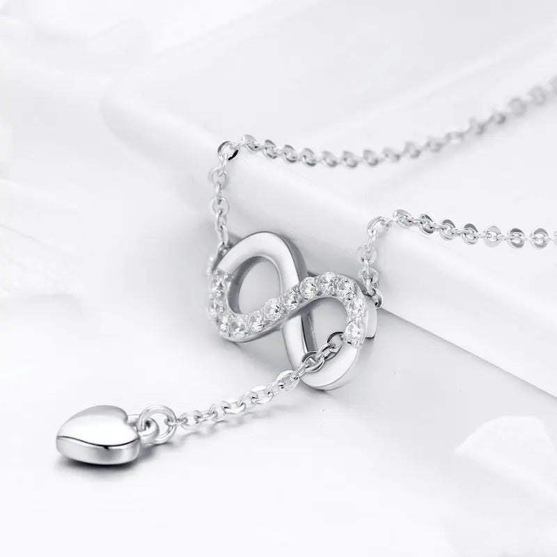 Infinity Love Pendant Necklace