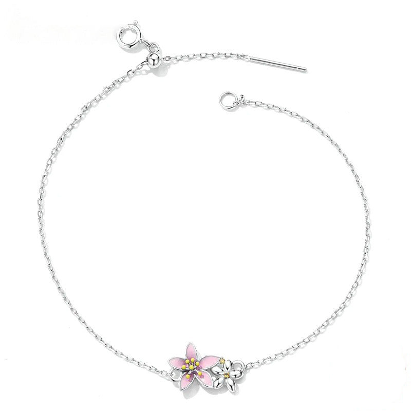 Beautiful cherry blossom bracelet