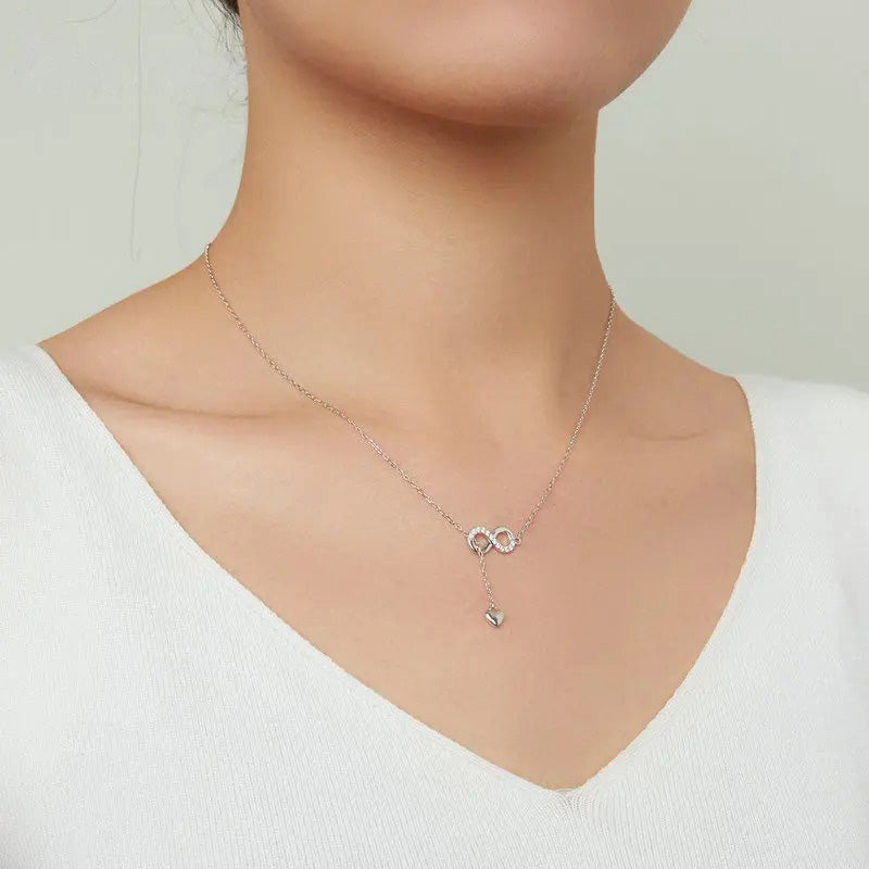 Infinity Love Pendant Necklace