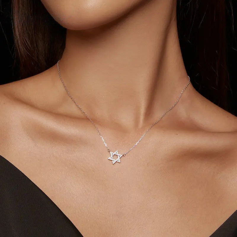 Hexagonal Star Necklace