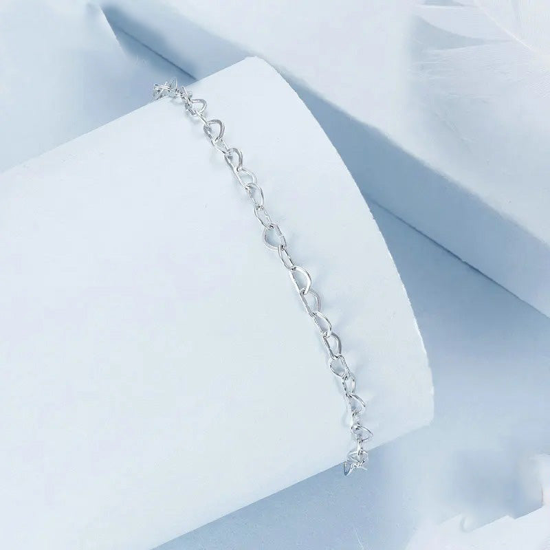 Heart Chain Anklet